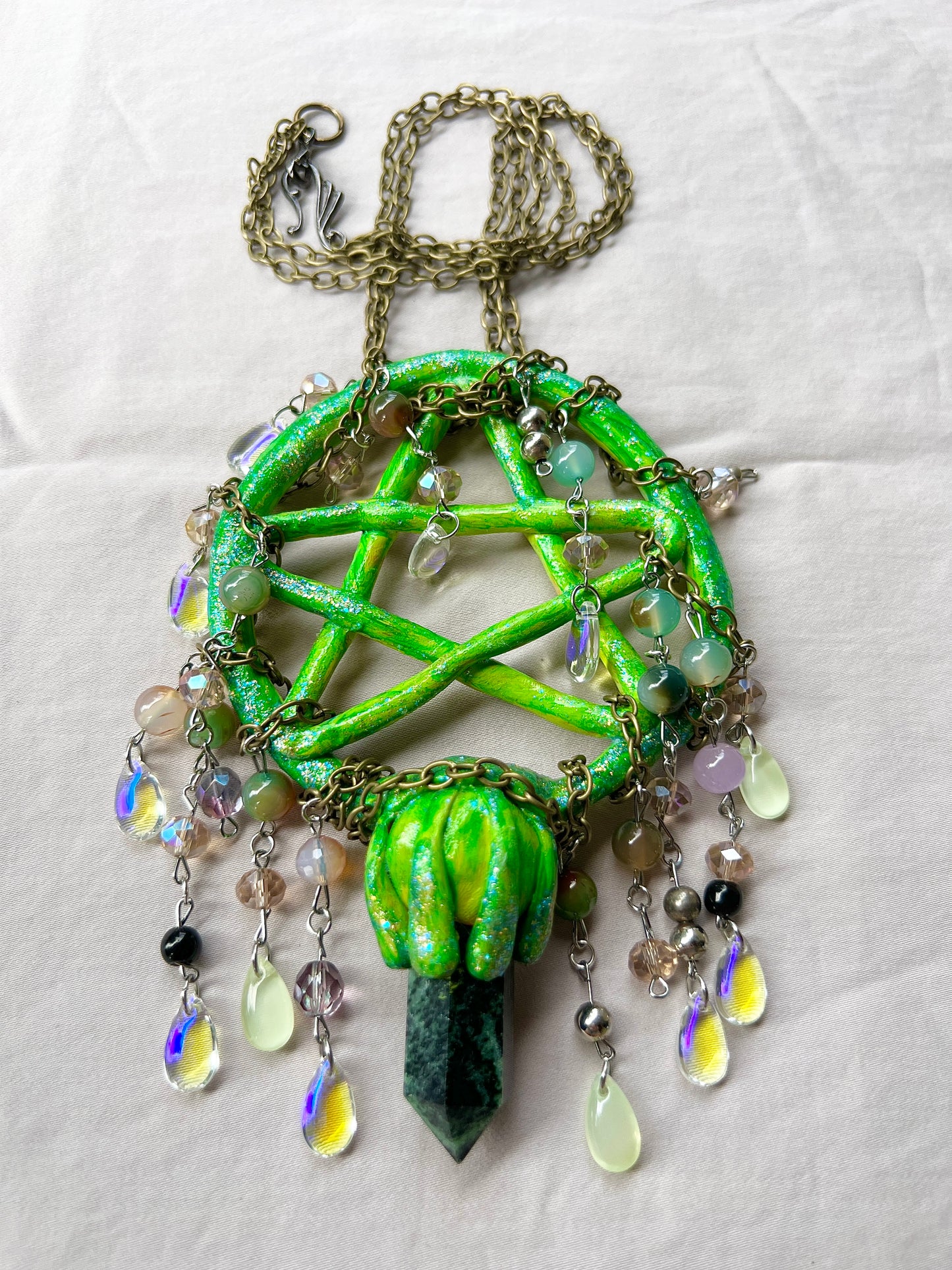 Mystic Rain - Witch’s Crystal Quest Amulet