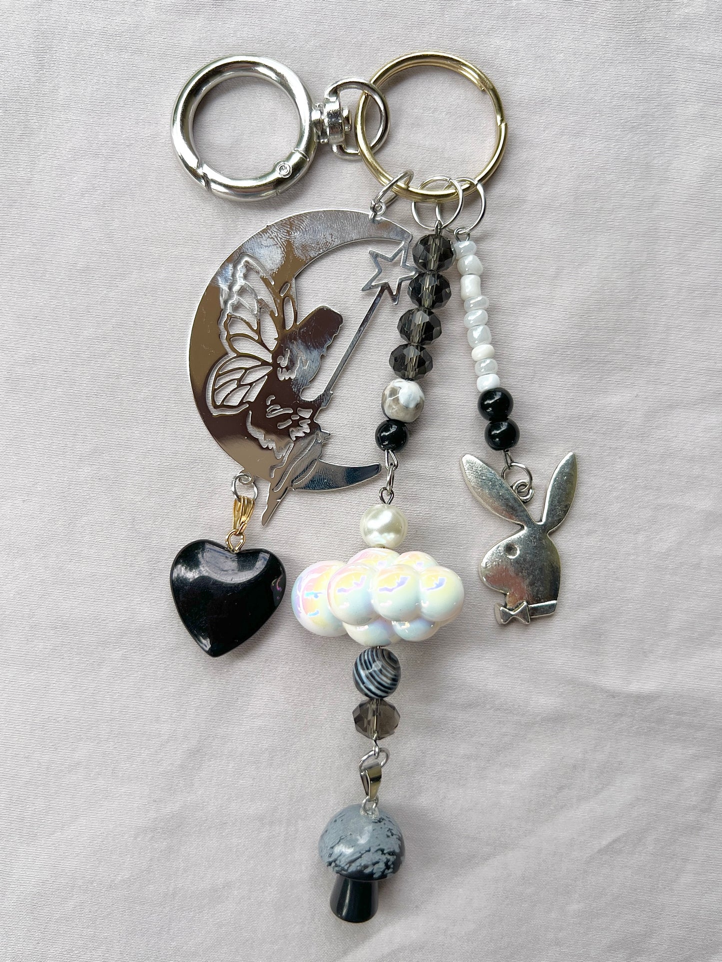 Head in the Clouds Lucky Charm Keychain