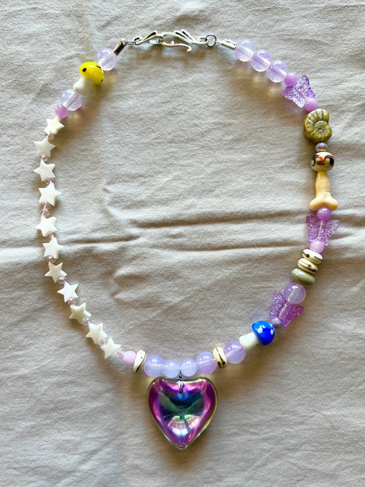 Afternoon Delight Glass Beader Necklace