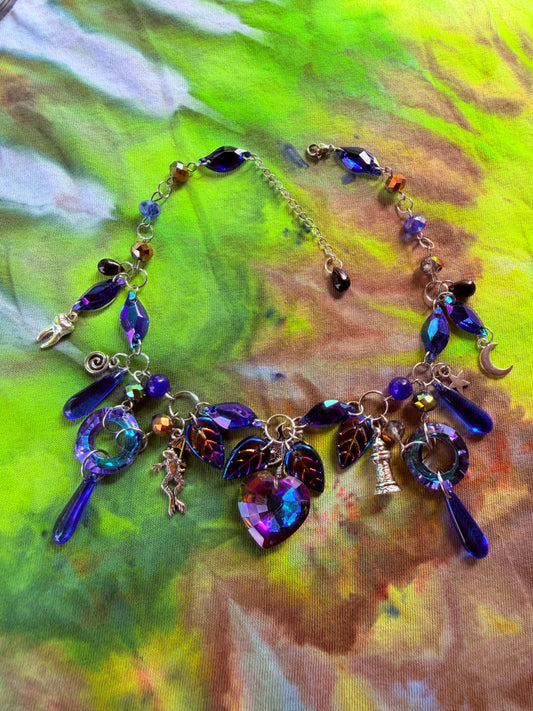 Portals to Euphoria - Resin Crystal Charm Choker