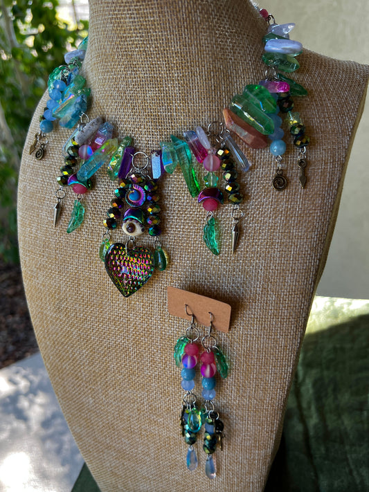 Magic Maker Fantasy Chain + Earrings