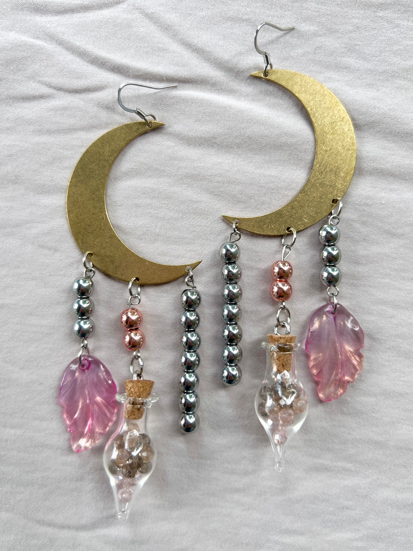 Love Potion - Half Moon Dangles