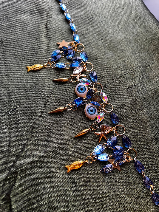 Atlantis - Crystal Chandelier Choker