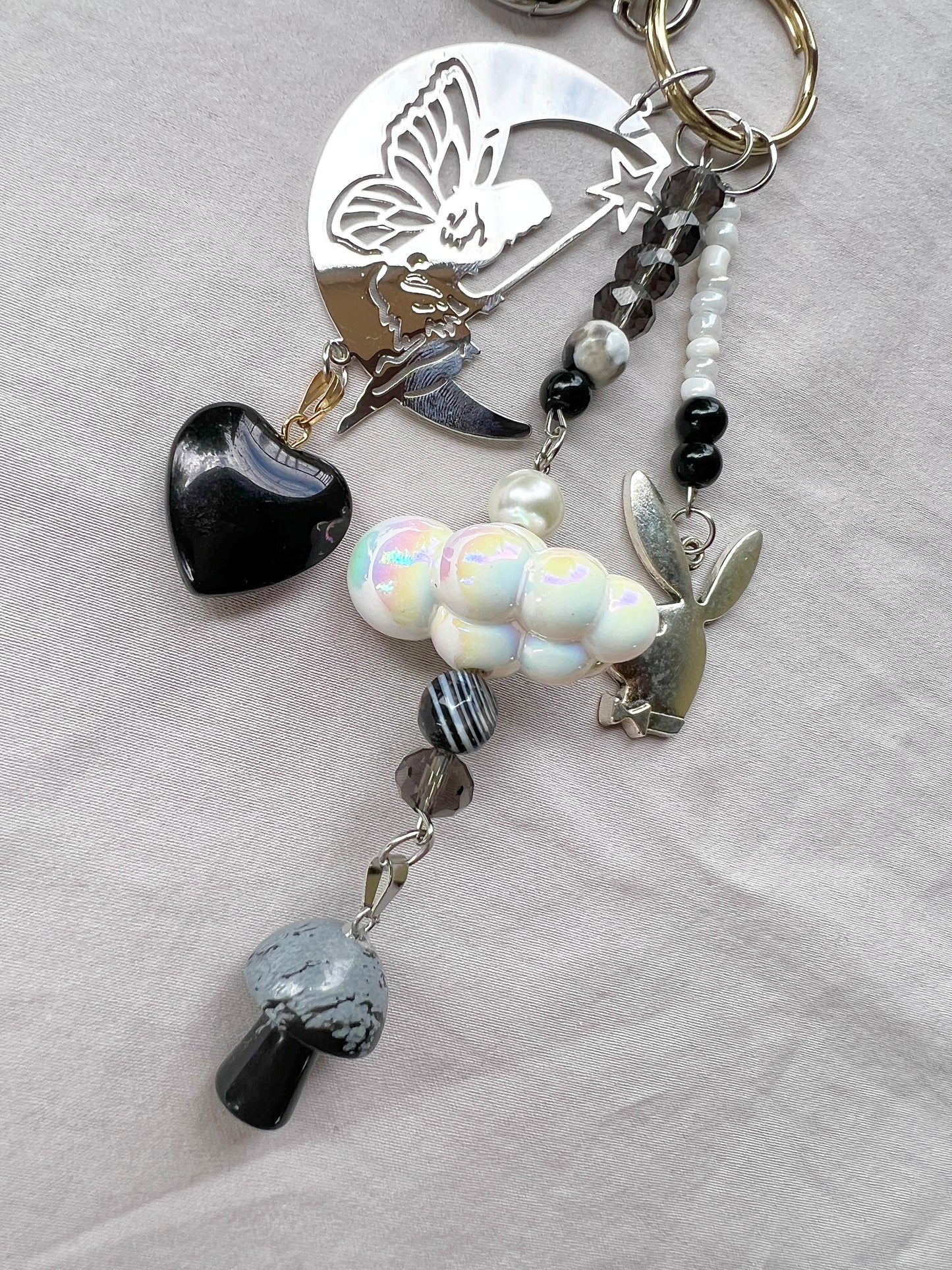 Head in the Clouds Lucky Charm Keychain