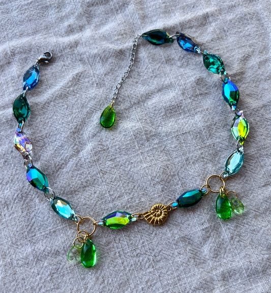 Heart of a Siren - Resin Crystal Choker
