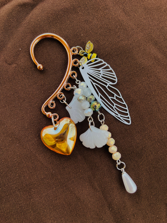 Angel Wings - Ear Cuff Single