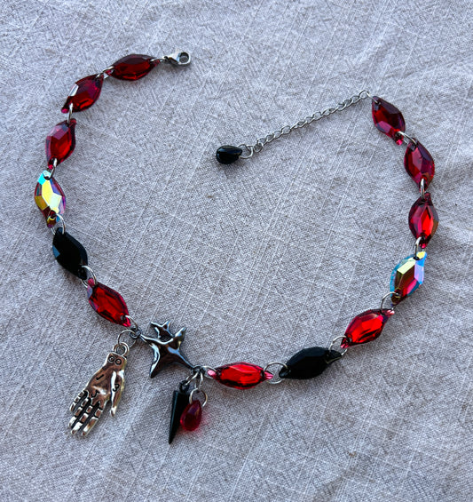 Dark Arts - Resin Crystal Choker