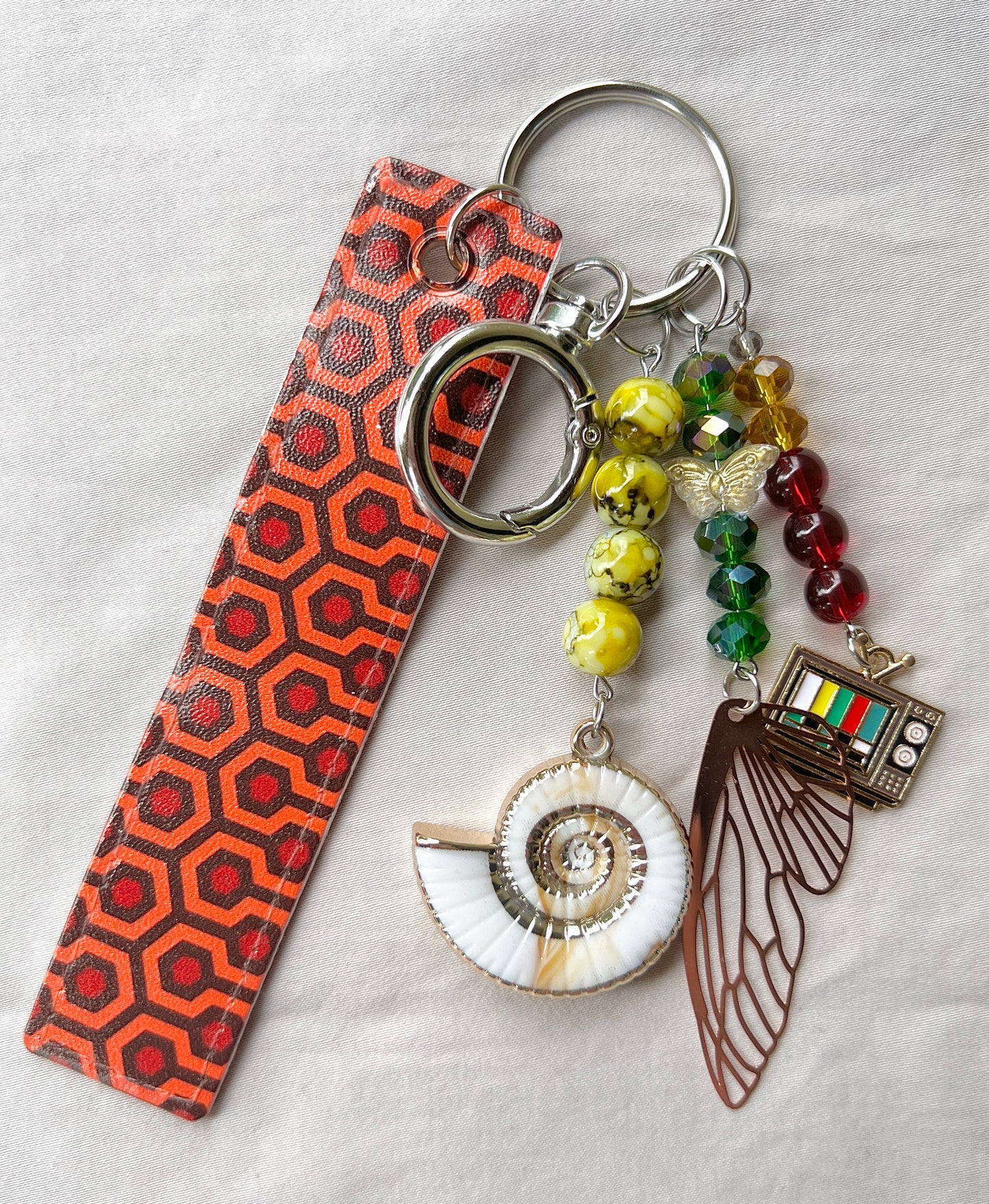 Lost in the Overlook Lucky Charm Keychain