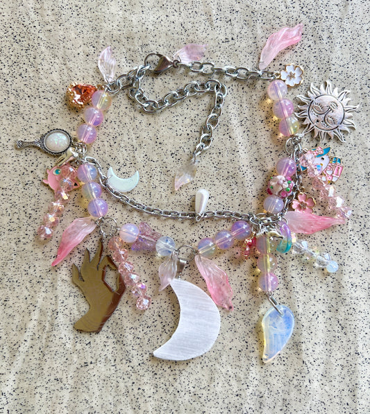 Moon Shadow - Bubble Charm Chain