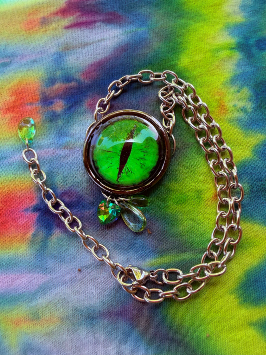 Reptilian - Dragon Eye Choker