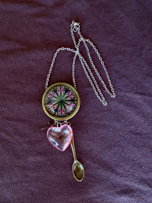 Pendant on 18 inch chain