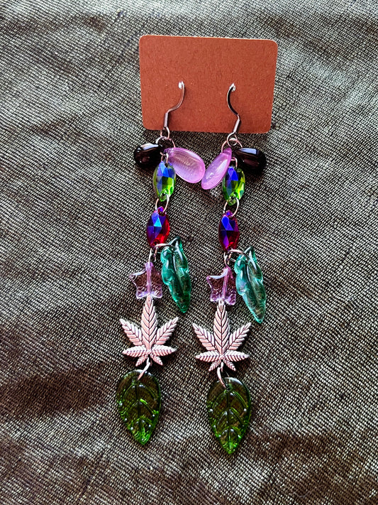 Witching Hour - Crystal Drop Earrings