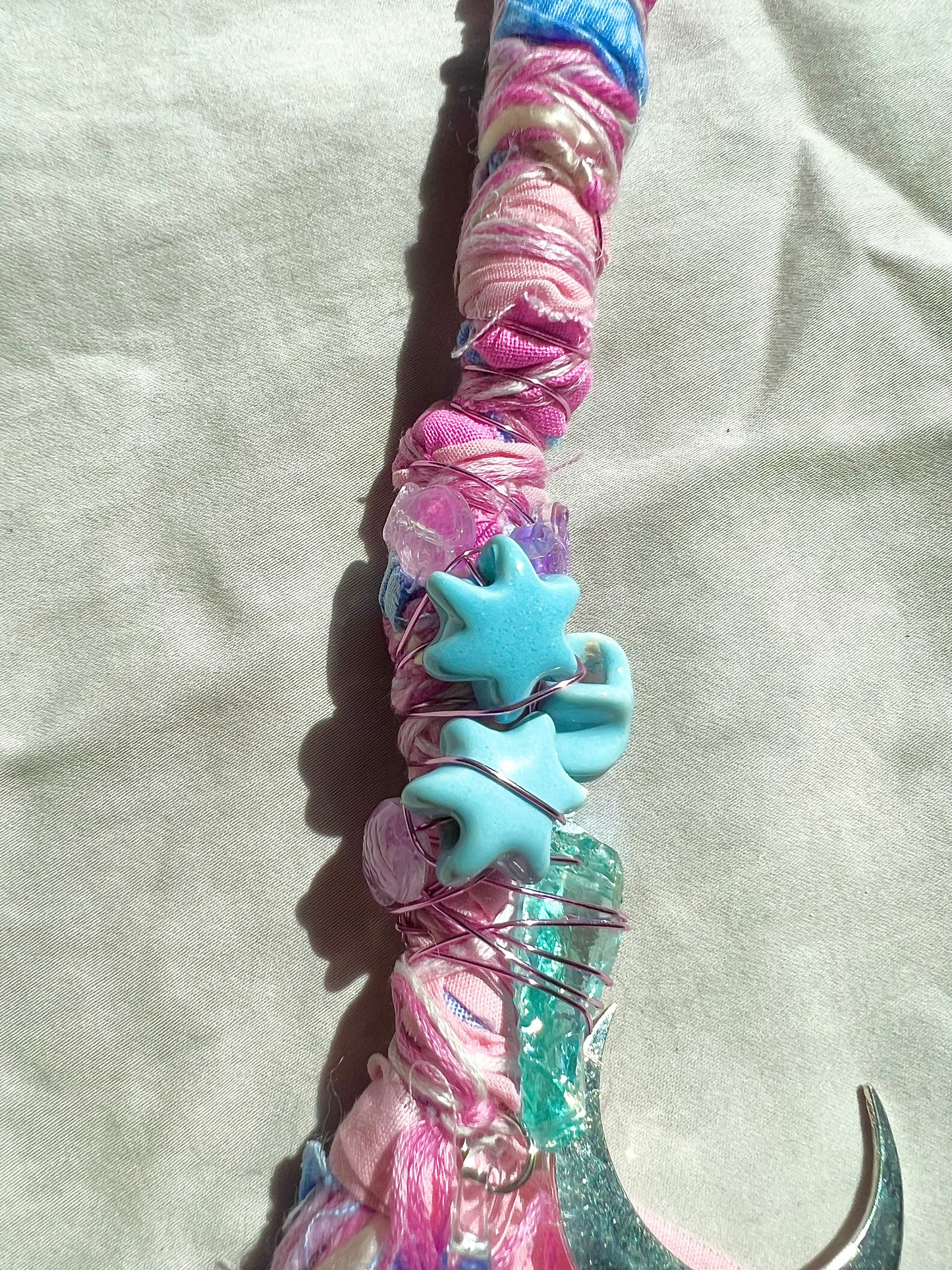 The Moon & Her Lover 17IN Mystic Hair Wrap
