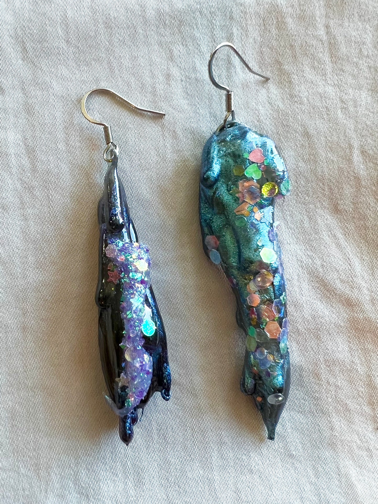 Twin Peaks Small Pair Stalagmite Earrings