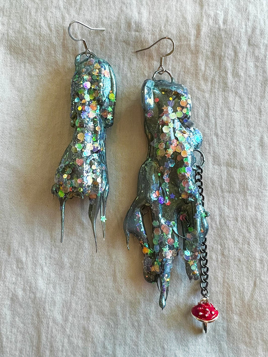 Mama Gaia XL Pair Stalagmite Earrings