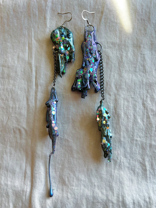 Emotions on High XL Pair Stalagmite Earrings